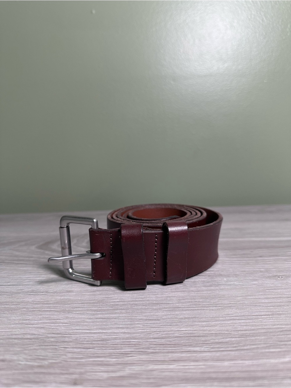 Polo Ralph Lauren Italian Leather Belt in Brown Size 42